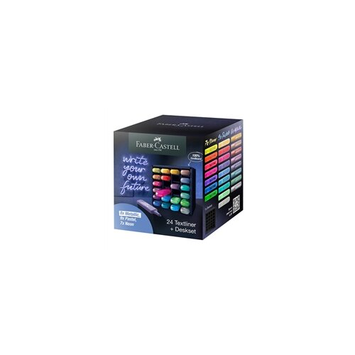 Faber-Castell Marker Textliner 46 Deskset, 24 komada Slike