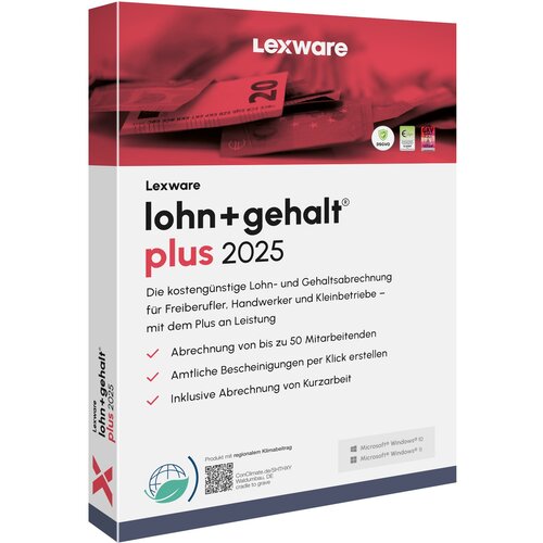 LEXWARE Lohn+Gehalt Plus 2025 - 1 Device, 1 Year - ESD-DownloadESD" Cijene