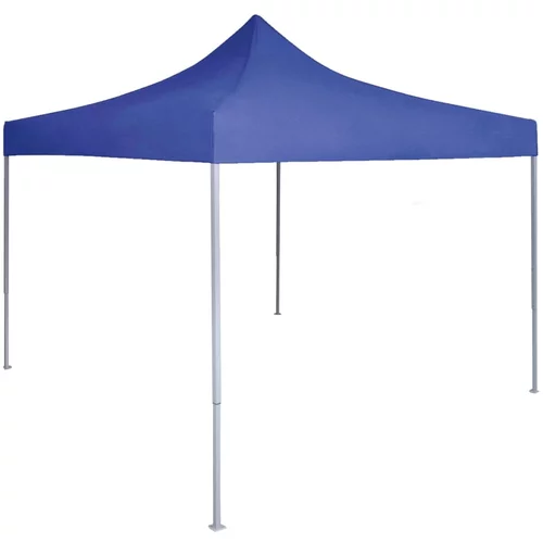 vidaXL Profesionalni sklopivi šator za zabave 2 x 2 m čelični plavi