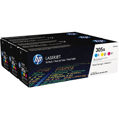 HP Komplet tonerjev CF370AM 305A (C/M/Y), original Cene