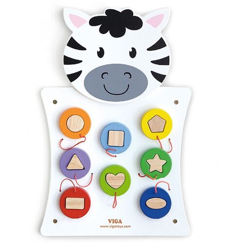 Viga drvena manipulativna ploča zebra Cijene