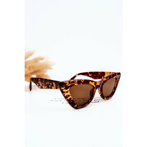 Kesi Cat's Eye V100045 Women's Sunglasses Brown Cene