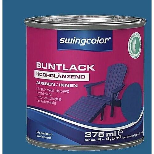 SWINGCOLOR Barvni lak Swingcolor (375 ml, modra barva) Cene