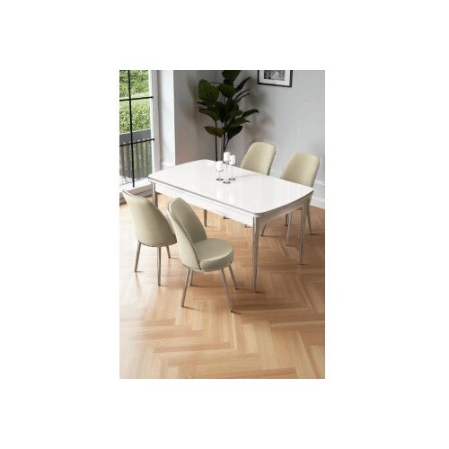 Hanah home Trpezarijski set, 5 dijelova, svijetlozelena Cijene