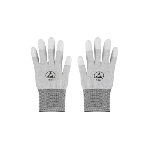 TRU COMPONENTS TC-12539860 ESD rukavice svijetlosiva Veličina haljine: XL 2 St. Cijene
