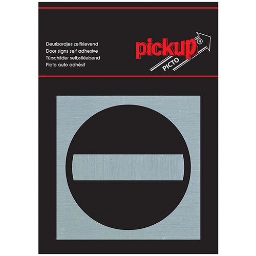 x nalepka pickup (motiv: ni vstopa, 80 80 mm) Cene