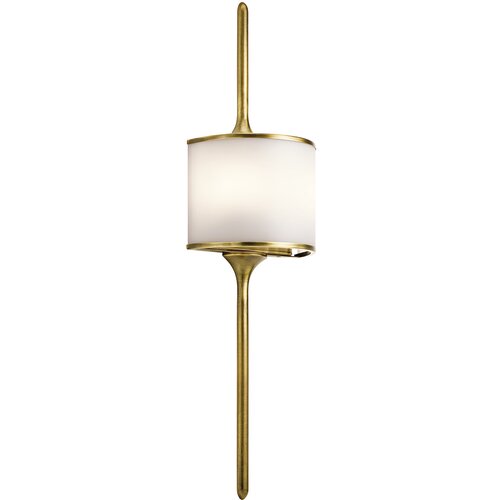 Elstead Lighting Elstead Mona Stenska kopalniška svetilka z 2 lučmi, medenina, IP44, G9, (22099330) Cene