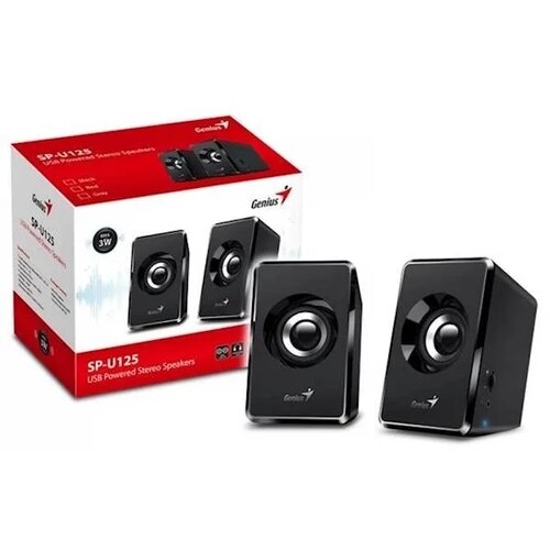  Zvucnik Genius SP-U125 USB crni Cijene