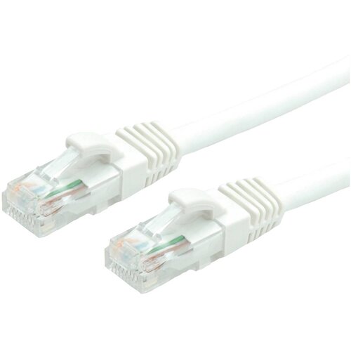 Value 21.99.1471 RJ45 omrežni kabel\, Patch kabel CAT 6a U/UTP 1.00 m bela 1 kos, (20419903) Cene