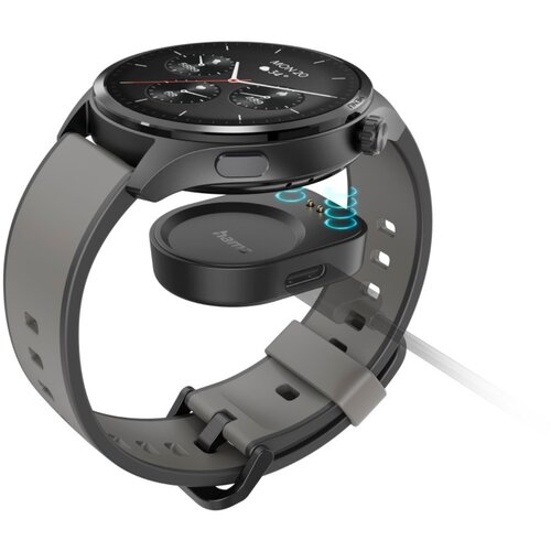 Hama pametna ura 9000 antracit GPS, AMOLED 1,43&amp;quot;, shranjevanje glasbe Slike