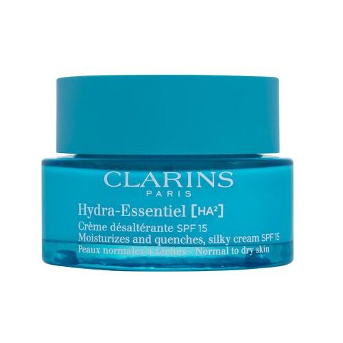 Clarins Hydra-Essentiel [HA²] Silky Cream SPF15 dnevna krema za obraz normalna koža 50 ml za ženske Cene