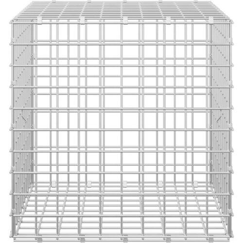  Gabion s 5 mm žicom i mrežom 5x5 cm 50x50x50 cm Pocinčani čelik Slike