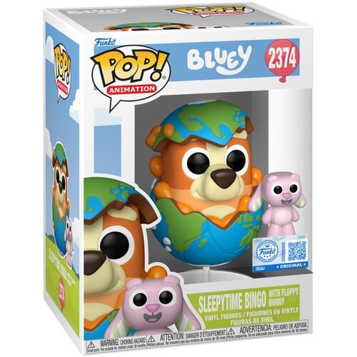 Funko Figura POP Bluey Bingo with Floppy Slike