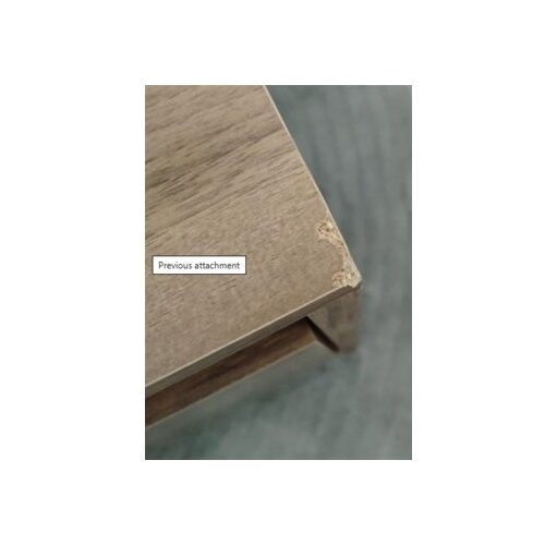 Hanah home tv polica olca walnut anthracite outlet Slike