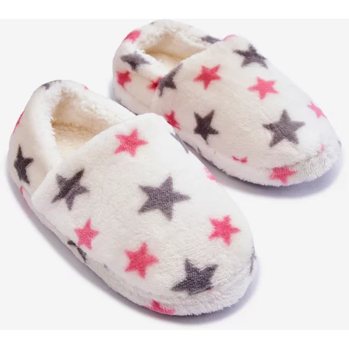 Kesi Children's insulated flip-flops in Stars White Meyra