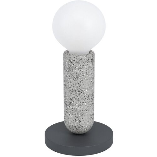 Eglo Giaconecchia stolna lampa E27, 17,5 cm, terazzo siva/antracit, 39835 Slike