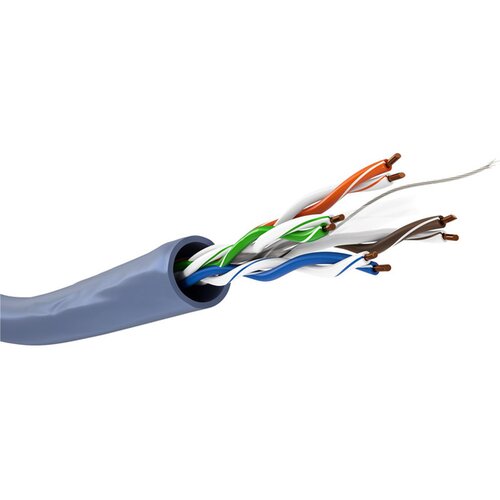 Goobay mrežni in&scaron;talacijski kabel cat6a u/utp 100m kolut, modra Cene