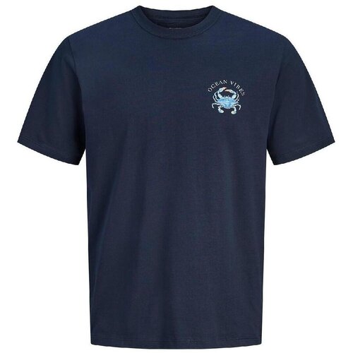 Jack & Jones Majice s kratkimi rokavi 12295034 Modra Cene