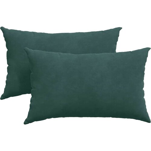 Jastučići za sofu 2 pcs Tamnozelena 50 x 30 cm Kordura tekstil Slike