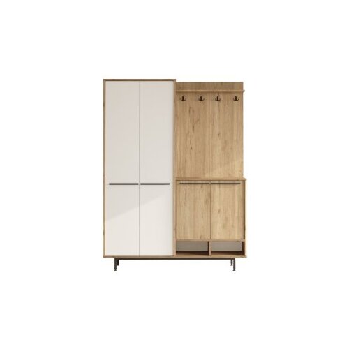 Hanah home OS1-SW oakwhite hall stand Cene