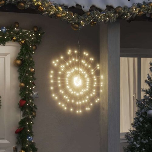  Božićno svjetlo zvjezdani prasak 140 LED toplo bijelo 17 cm Slike