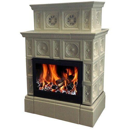 DOMOFIRE Kamin na drva Vicenza (9 kW, Kapacitet grijanja prostorije: 180 m³, Krem) Cijene
