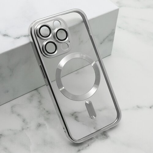  Maska za telefon CAMERA PROTECT MagSafe za iPhone 15 Pro (6.1) srebrna Cene