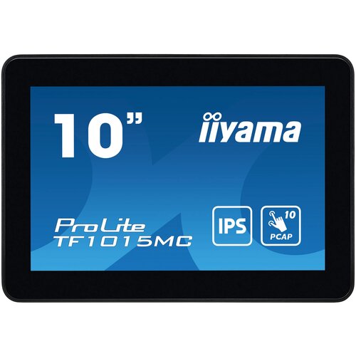Iiyama The ProLite TF1015MC (10.1 inch) uses PCAP touch technology and is built into an eye catching bezel with edge-to-edge glass. Equipped with a foam seal finish it supports seamless integration into kiosks and provides IP65 rating. Cene
