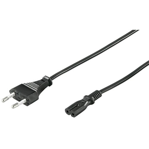 MicroConnect Napajalni kabel C7, 0,5m črn, (21221173) Cene