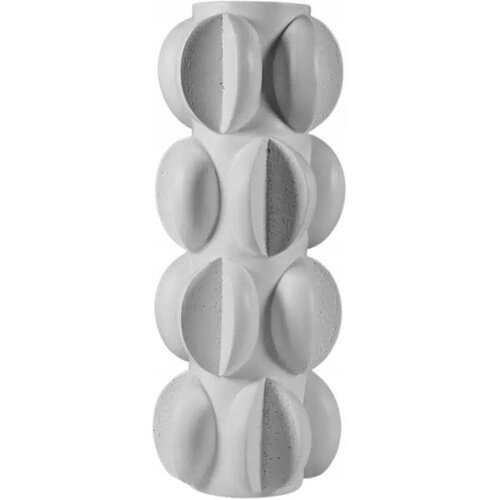  Vaza 37x19 cm smola/matna bela prigu&amp;scaron;iva Slike