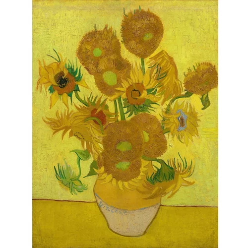 Fedkolor Slika reprodukcija 30x40 cm Sunflowers, Vincent van Gogh –