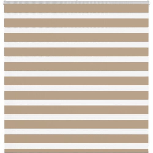 Zebra zavjesa Pje&scaron;čano smeđa 150x100 cm &Scaron;irina tkanine 145,9 cm Poliester Cene
