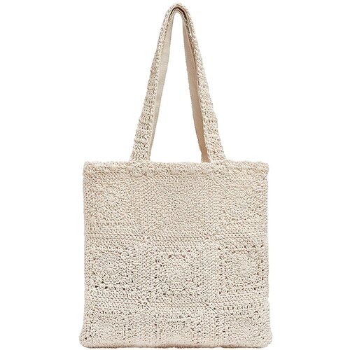 Pull&amp;amp;Bear Nakupovalna torba ecru Slike