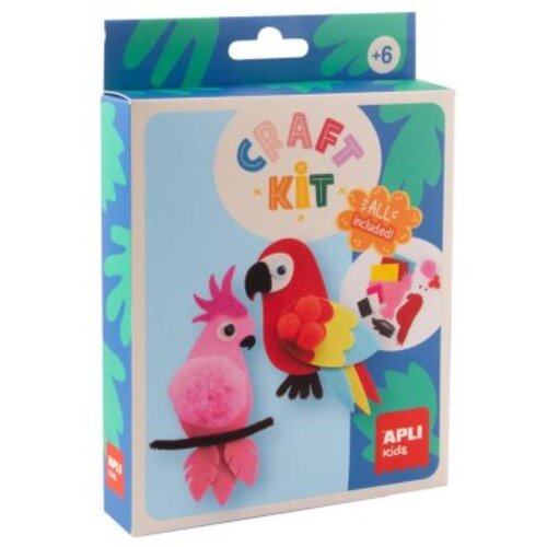 Apli Kraft kit - papagaji ( 19883 ) Slike