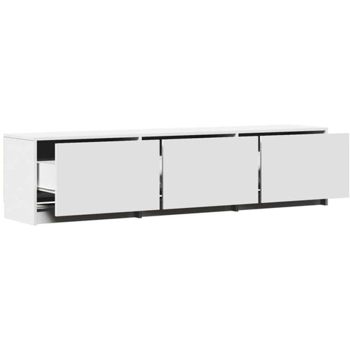  ormar s ladicama Bijelo 165 x 34 x 40 cm Konstruirano drvo - Bijelo 165 cm Slike