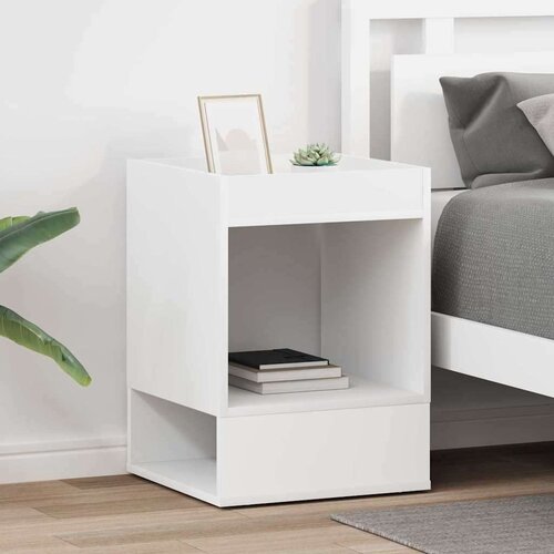  Konačna Stolić 2 pcs Bijelo 40 x 40 x 56 cm Konstruirano drvo Cijene