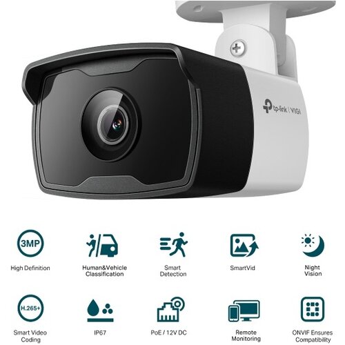 Tp-link Nadzorna kamera VIGI C330I(6MM), 3MP Outdoor Bullet Network Camera Cene