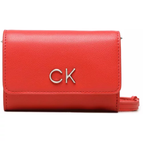 Calvin Klein Ročna torba Re-Lock Trifold Sm W/Strap K60K611010 XAD
