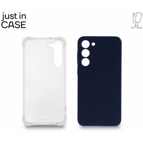 Just In Case 2u1 extra case mix paket plavi za S23 plus Cene