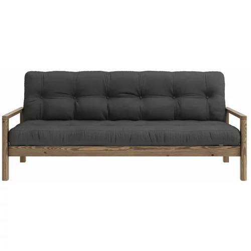Karup Design Tamno siva sklopiva sofa 205 cm Knob –