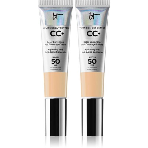 IT Cosmetics Your Skin But Better CC+ medium Duopack set Cene