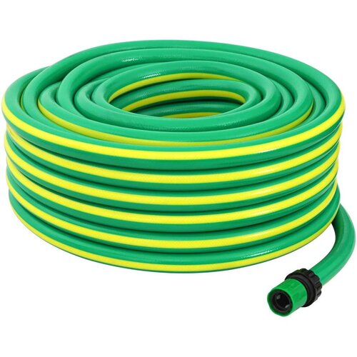  Vrtno crijevo 5-slojno Zelena i žuta 1 / 2'' 10 m PVC - 10 m (1/2 inča) s dodacima Cijene