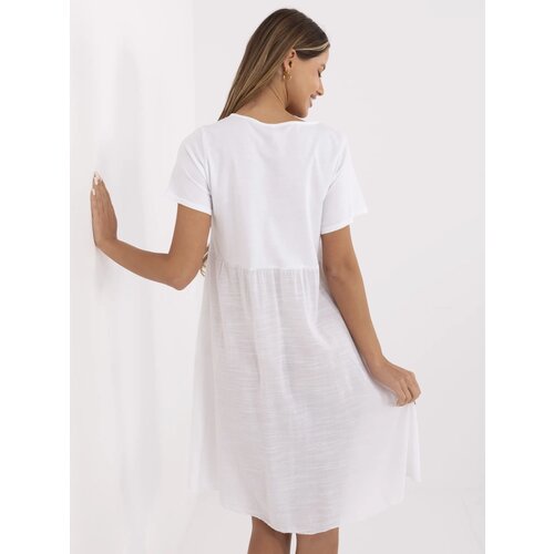 Italy Moda Dress-MO-SK-1005.67-white Slike