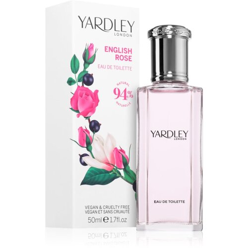 Yardley English Rose toaletna voda za žene 50 ml Slike