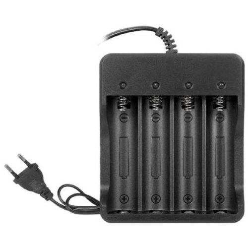  Polnilec za polnilne baterije 4x18650 4.2V DC 1000mA Cene