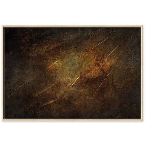  Slika - Icarus Wings (1 Part) Wide 60x40 U prirodnom drvenom okviru Slike