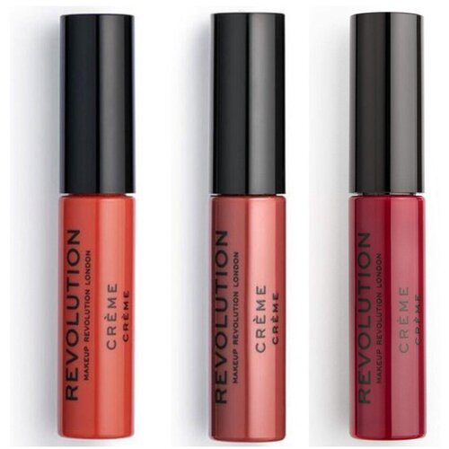 Makeup Revolution Šminke Creme Lippenstift Set - 107 RBF / 124 Gone Rogue / 147 Cene