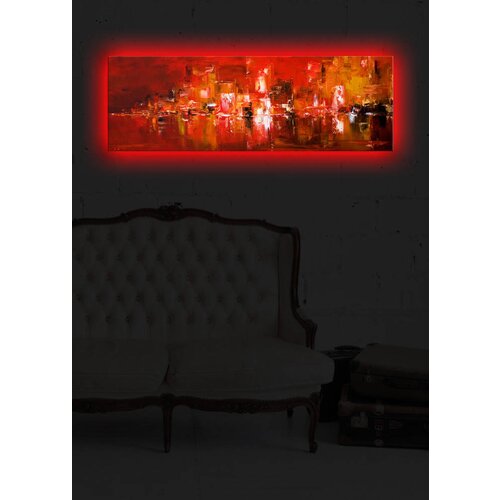 Wallity Slika sa LED osvetljenjem 3090DACT-12, 30x90 cm Cene
