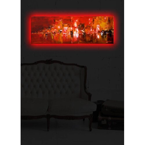 Wallity Zidna slika sa LED osvetljenjem 3090DACT-12, 30x90 cm Cijene