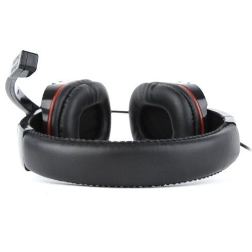 Gembird Slu&amp;scaron;alice sa mikrofonom gaming, volume control, black/red, GHS-402 Slike